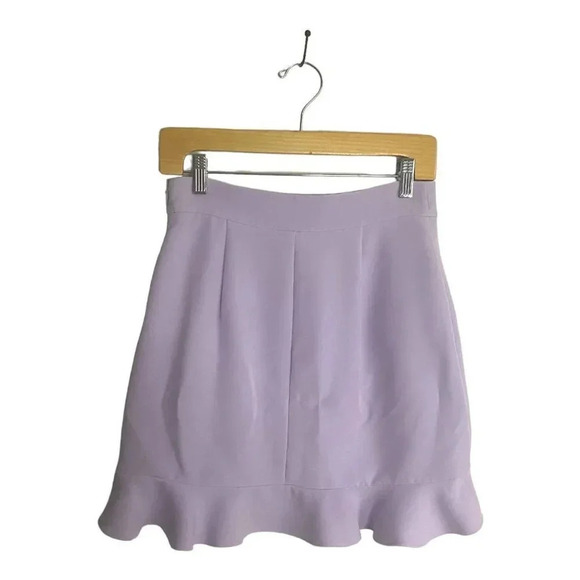 Club Monaco Ruffle Skirt Set Lilac - Picture 3 of 10